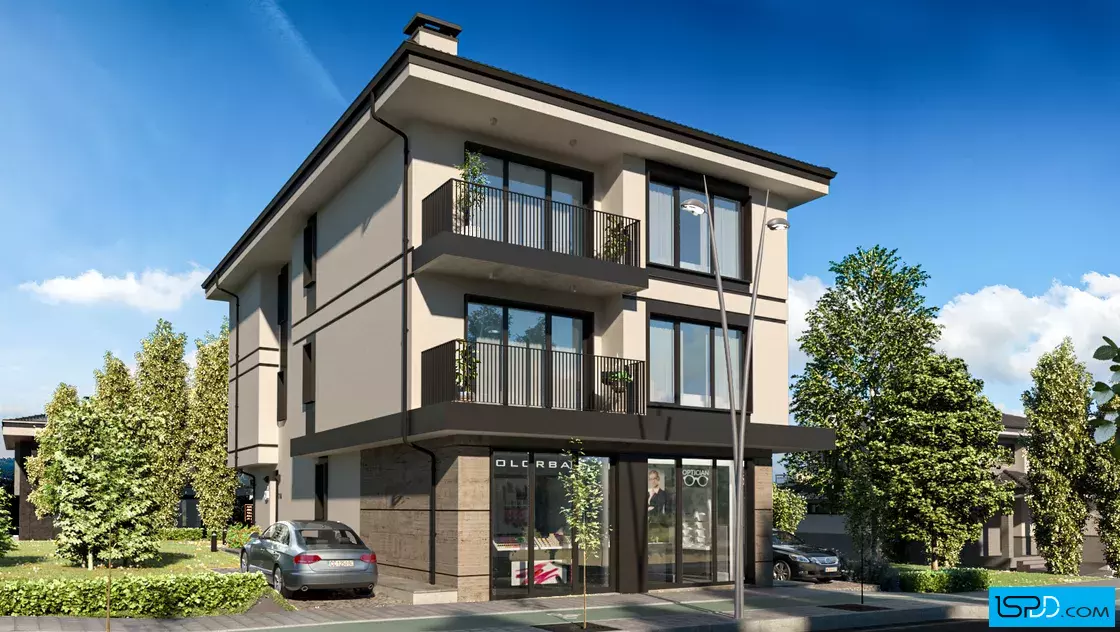 Проект на двуфамилна къща в гр. Айтос