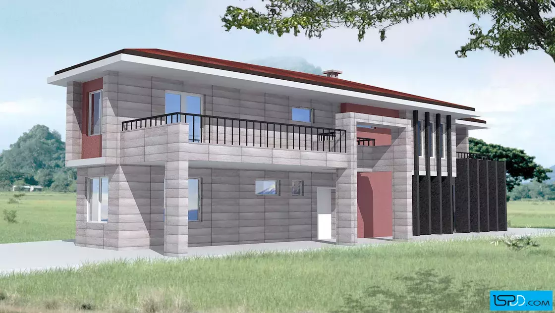 Еднофамилна къща в Нигерия