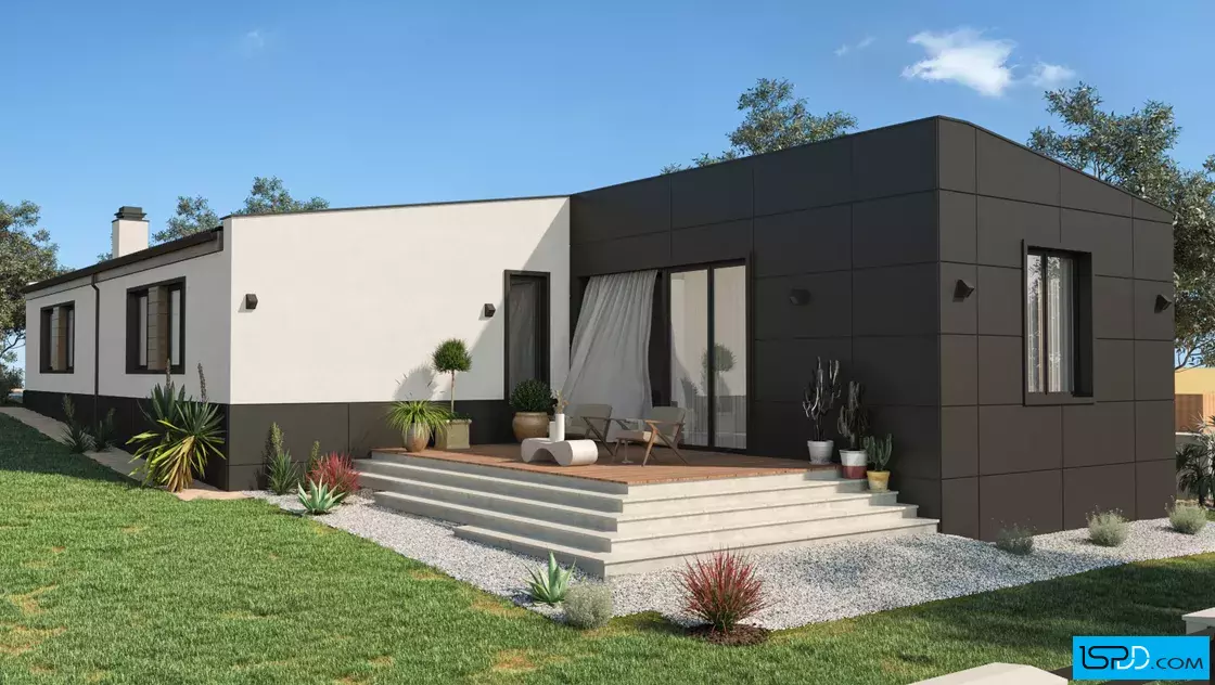 Проект на къща в с. Побит камък