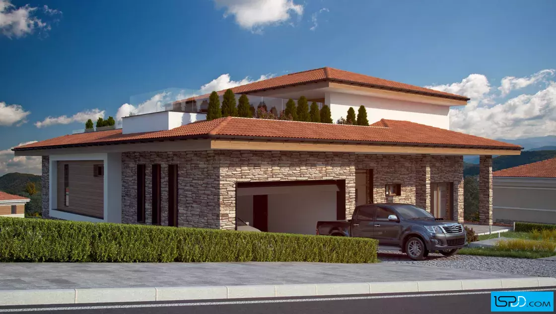 Проект на къща в гр. Карлово