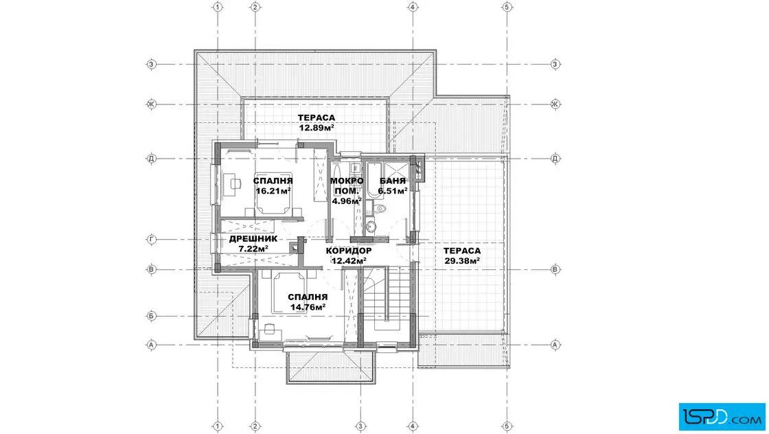 План на втори етаж
