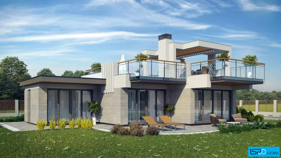 Проект на къща в гр. Кавала