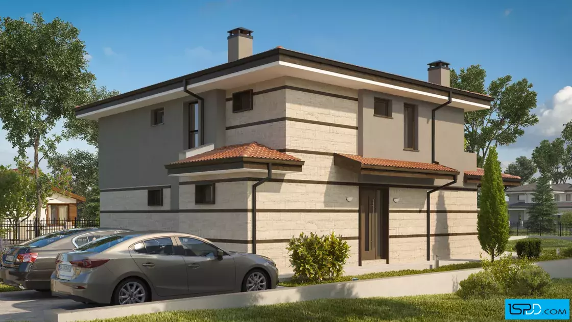 Проект на къща в с. Елин Пелин