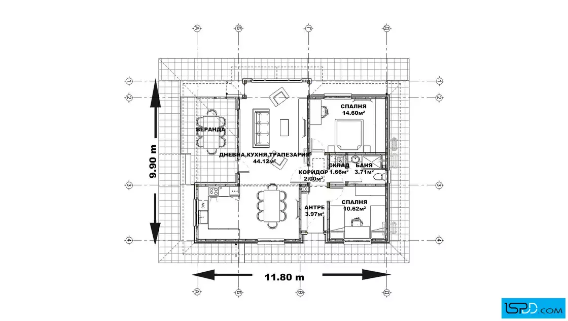 План на първи етаж