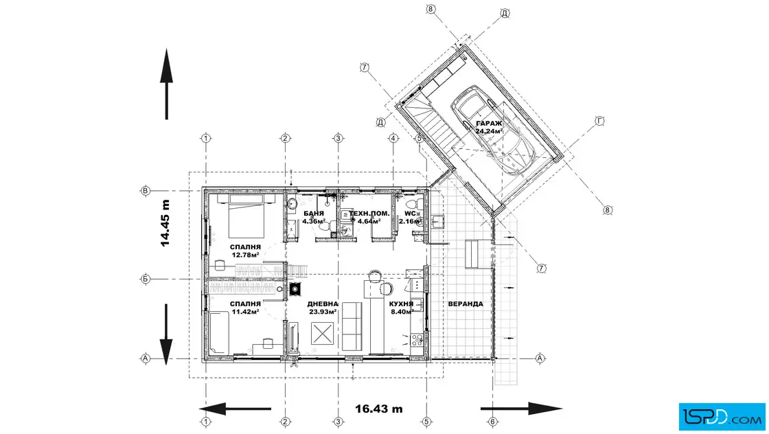 План на първи етаж