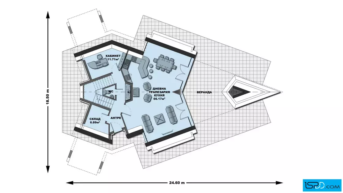 План на първи етаж