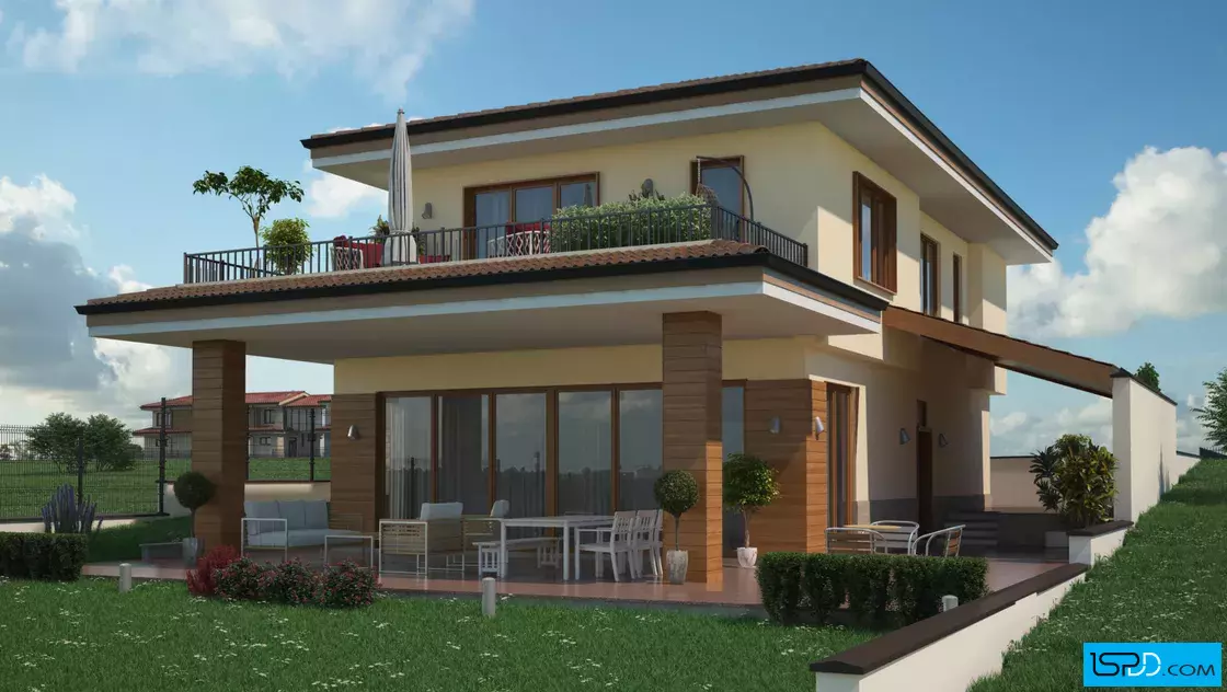 Проект на къща в общ. Елин Пелин