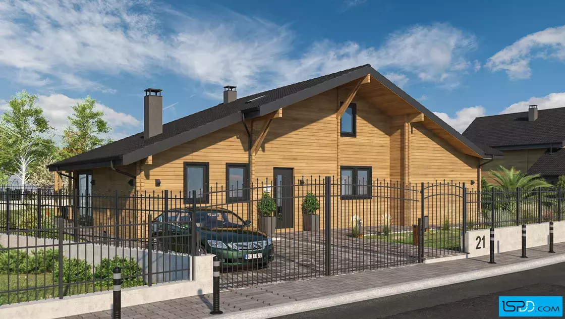 Проект на къща в с. Вакарел