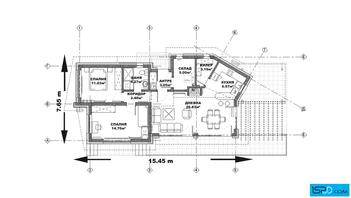 План на първи етаж
