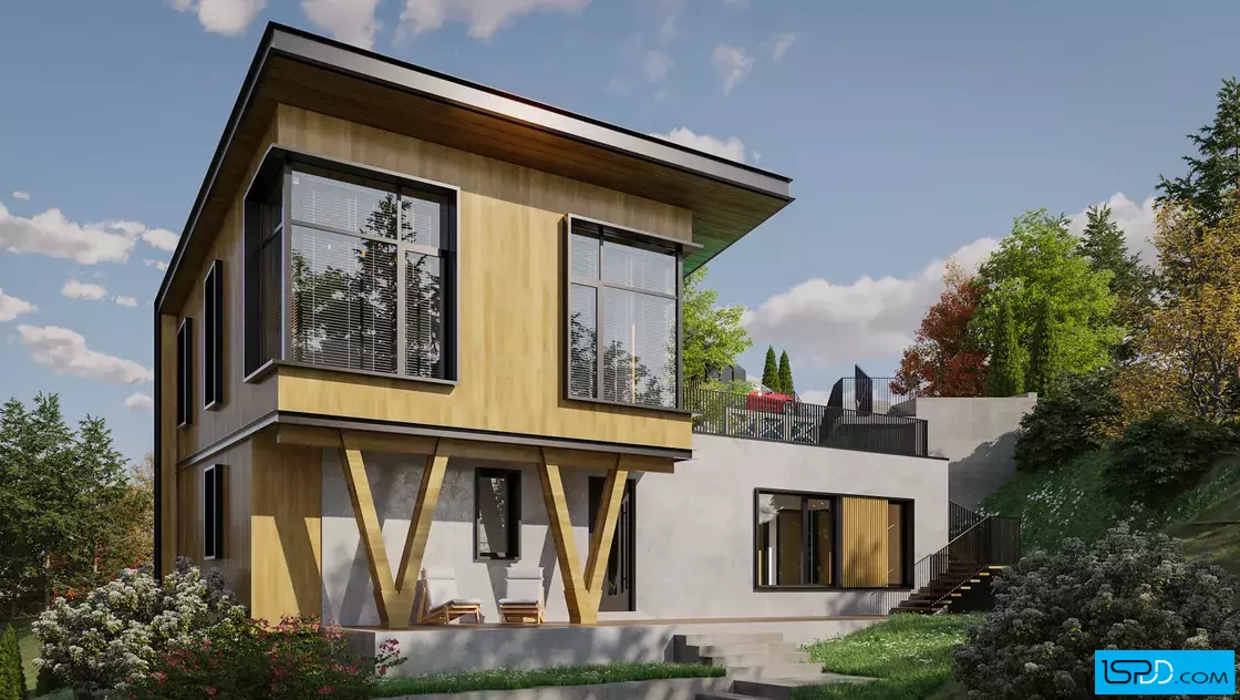 Проект на къща в с. Владая