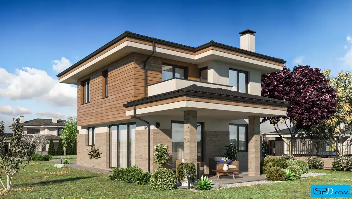 Проект на къща в с. Долни Богоров