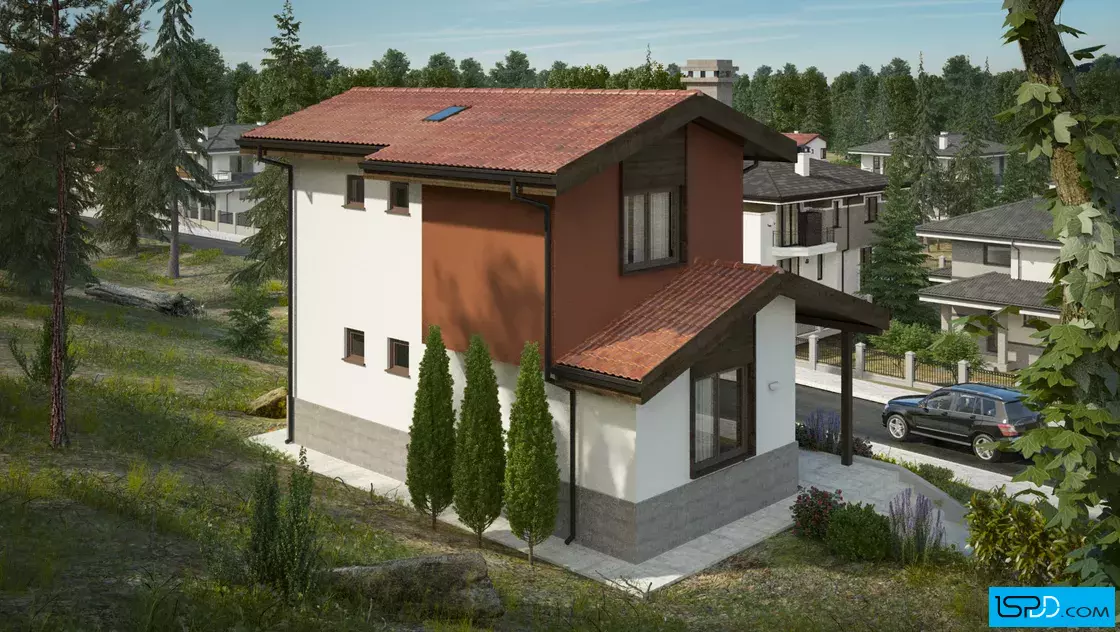 Проект на къща в гр. Банкя