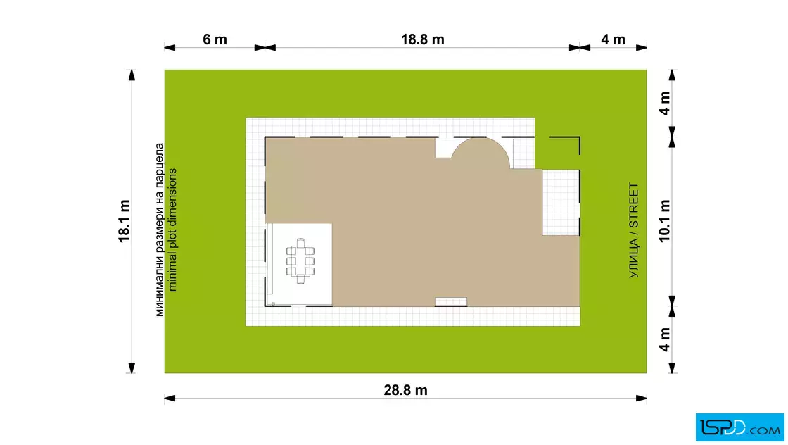 Проект на къща в гр. Ямбол