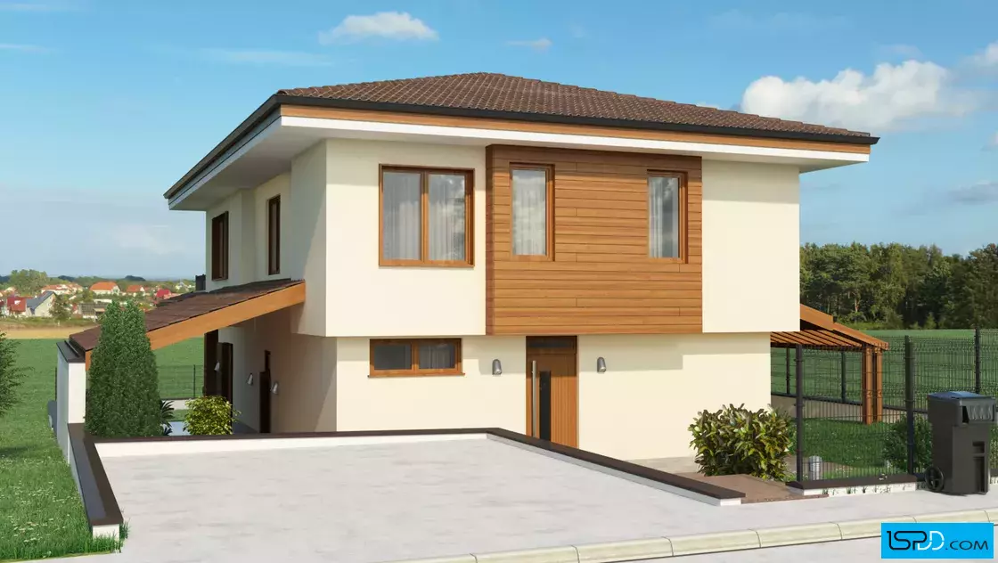 Проект на къща в общ. Елин Пелин