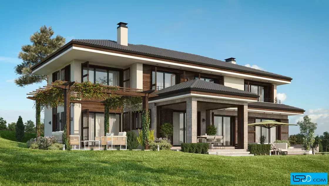 Проект на къща в гр. Благоевград