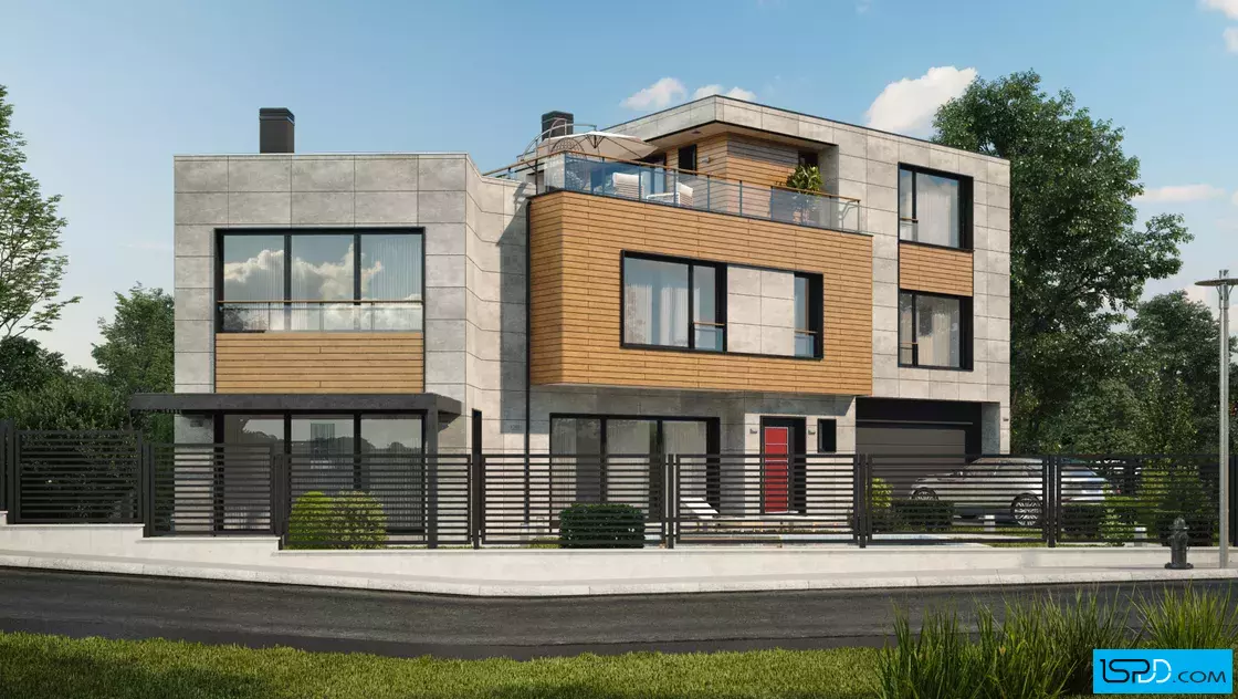 Проект на къща в гр. София