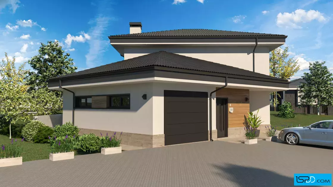 Проект на къща в с. Пауново