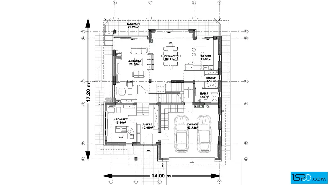 План на първи етаж