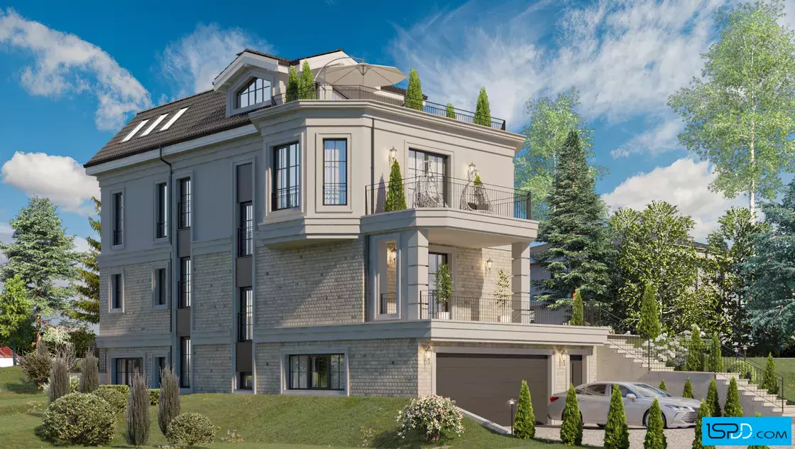 Проект на къща в гр. София