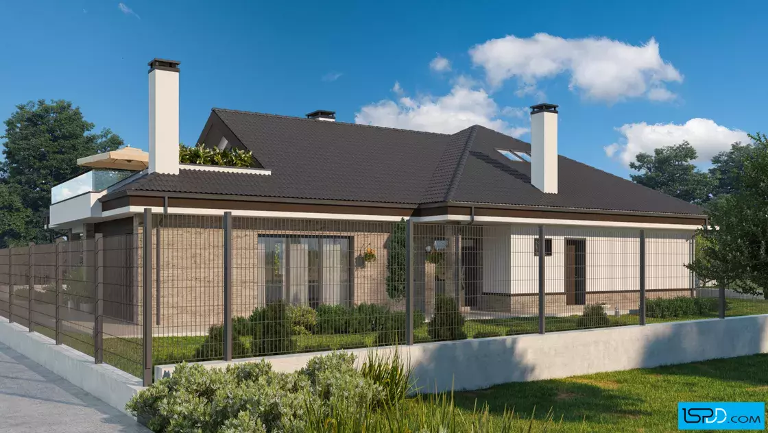 Проект на къща в с. Крапец