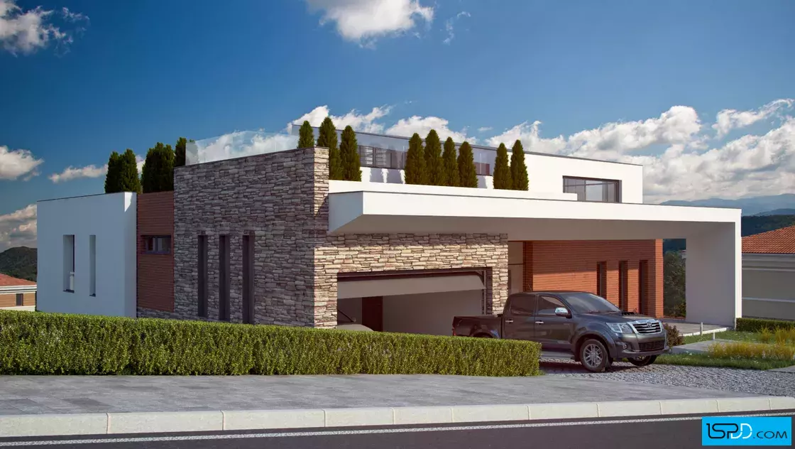 Проект на къща в гр. Карлово