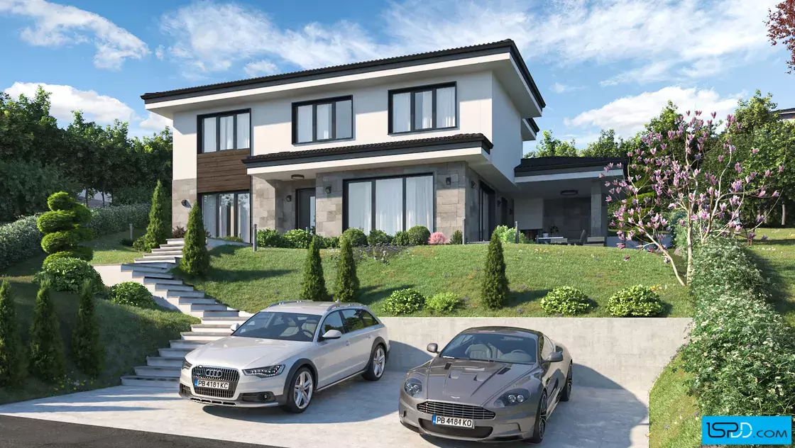 Проект на къща в гр. София