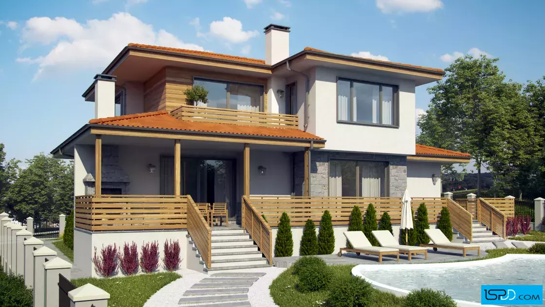 Проект на къща в с. Горна Малина