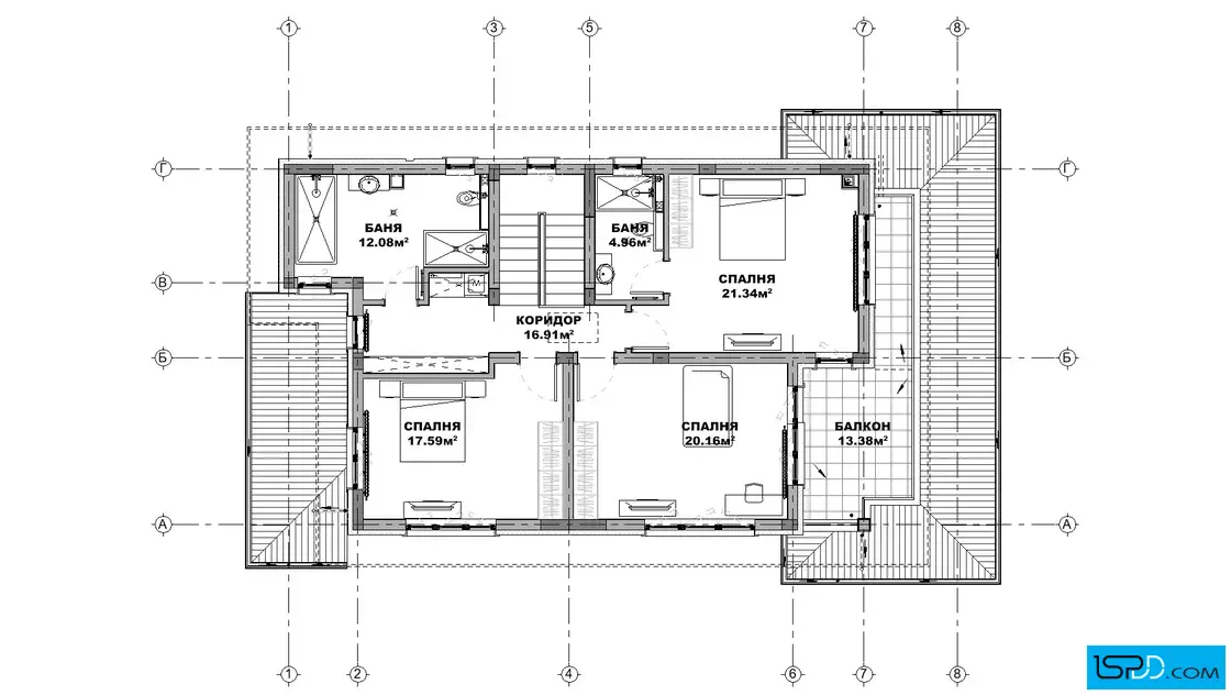 План на втори етаж