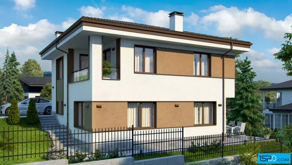 Проект на къща в с. Бистрица