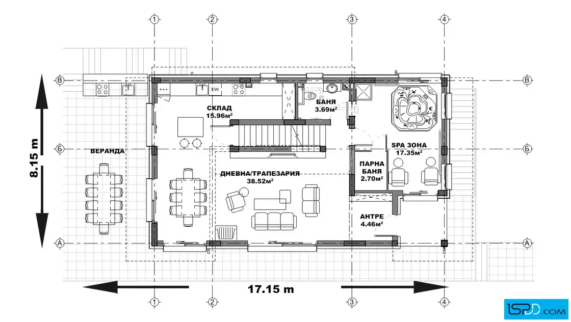 План на първи етаж