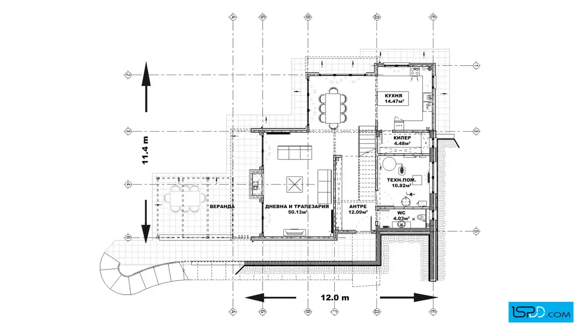 План на първи етаж