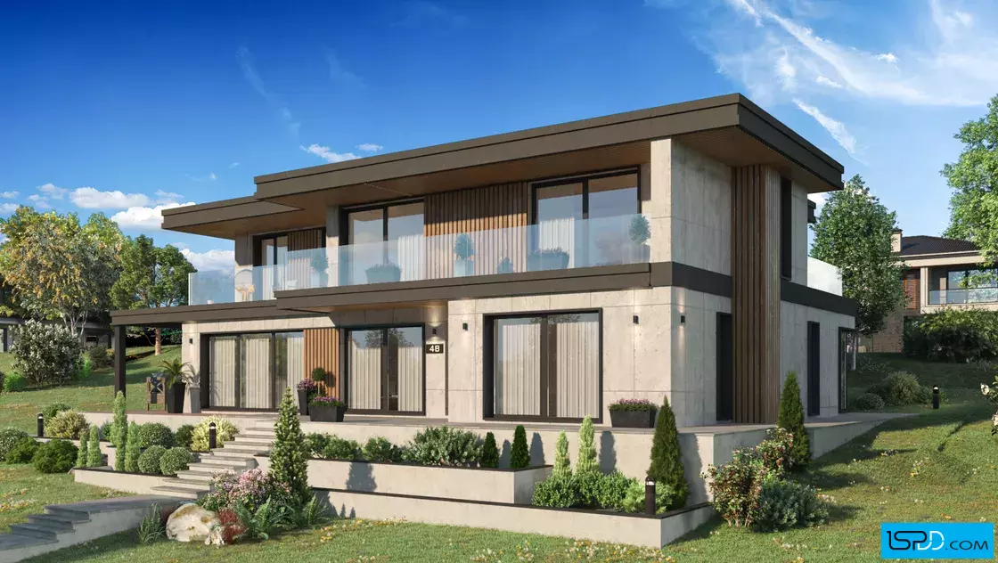 Проект на къща в с. Горна Малина