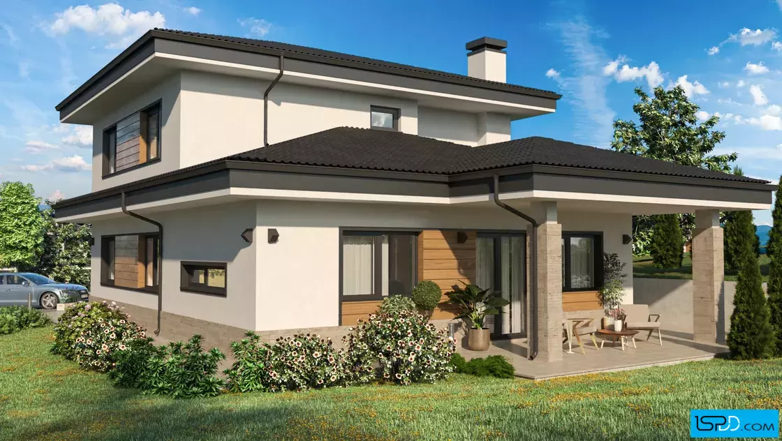 Проект на къща в с. Пауново