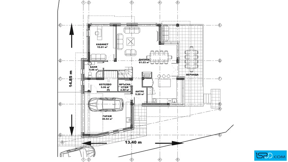 План на първи етаж