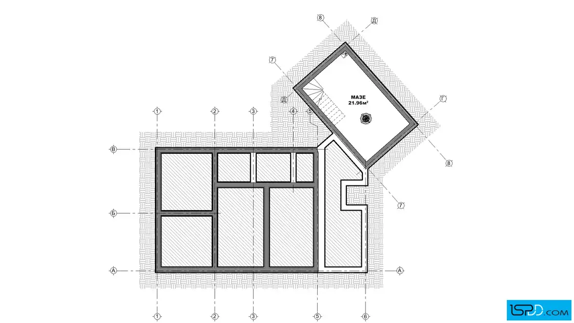 План на подземен етаж