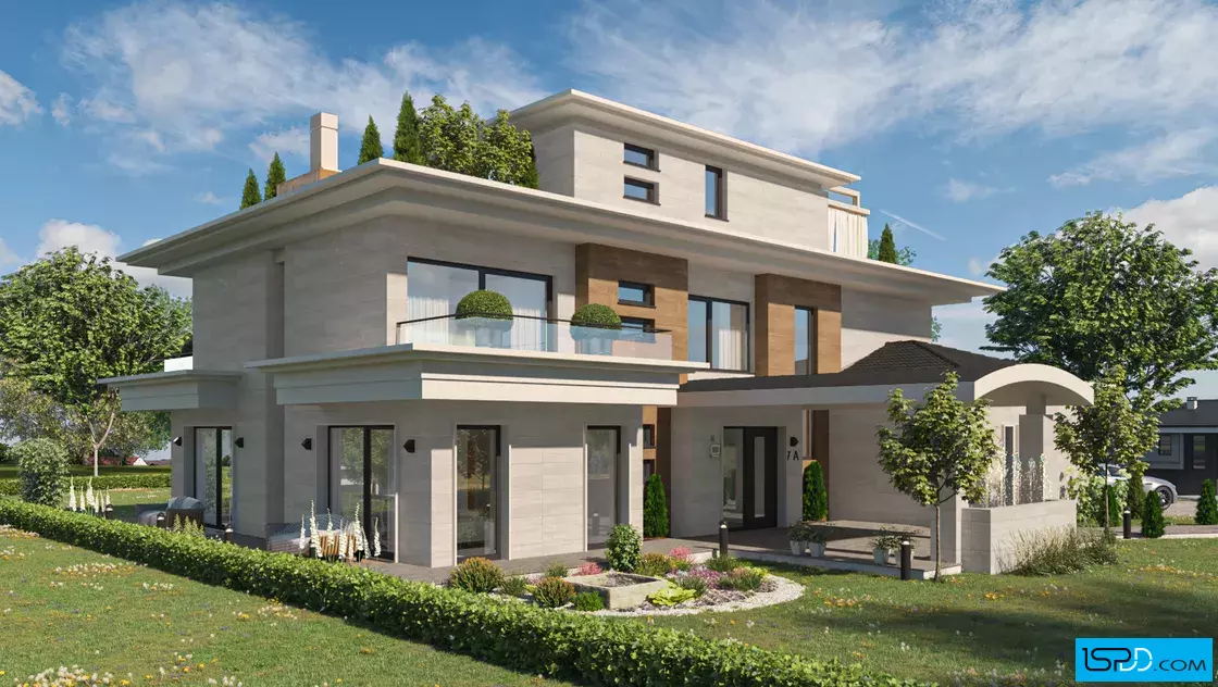 Проект на къща в гр. Златица