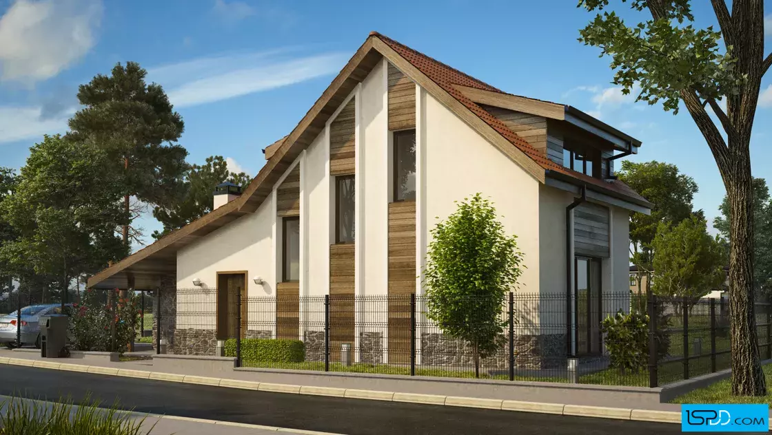 Проект на къща в с. Боснек