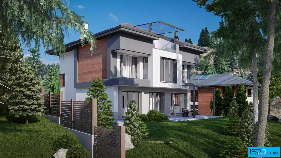 Проект на къща в с. Бистрица