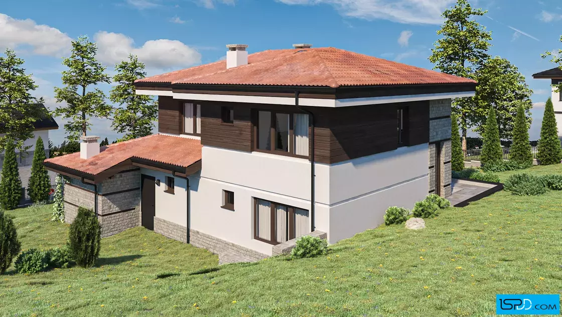 Проект на къща в с. Горна Диканя