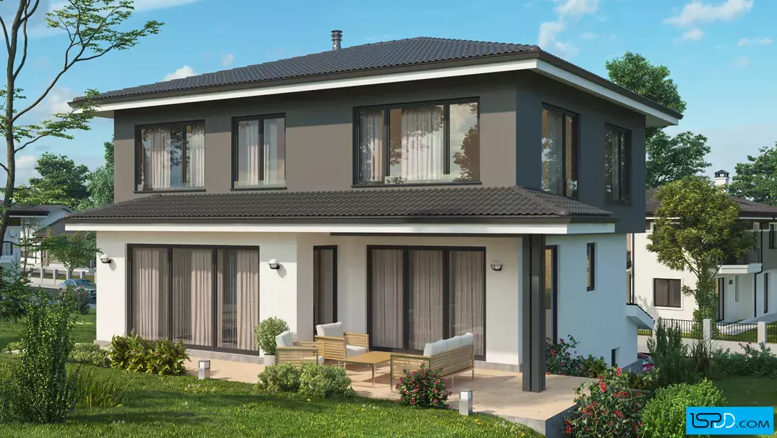 Проект на къща в гр. София