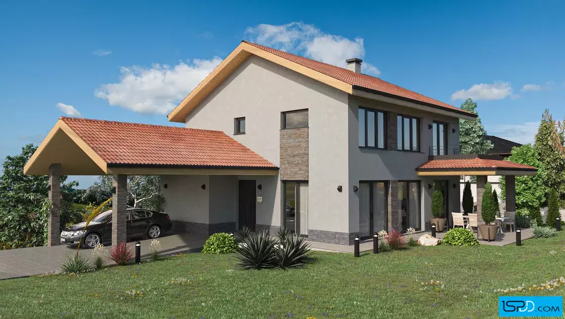 Проект на къща в с. Железница