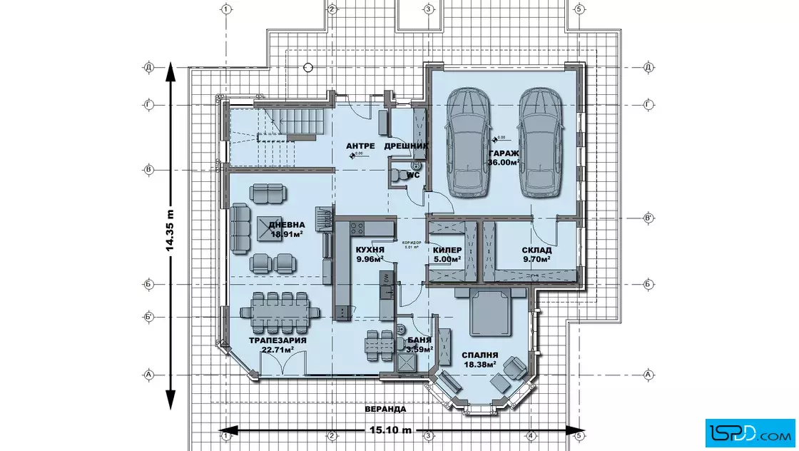 План на първи етаж