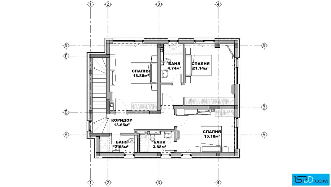 План на втори етаж