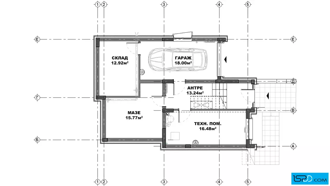План на подземен етаж