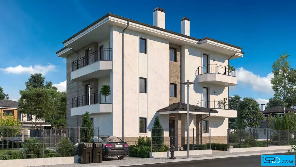 Проект на къща в гр. Пловдив