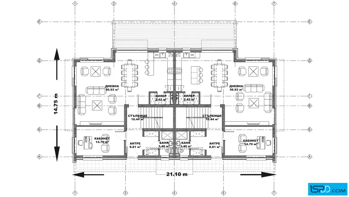План на първи етаж