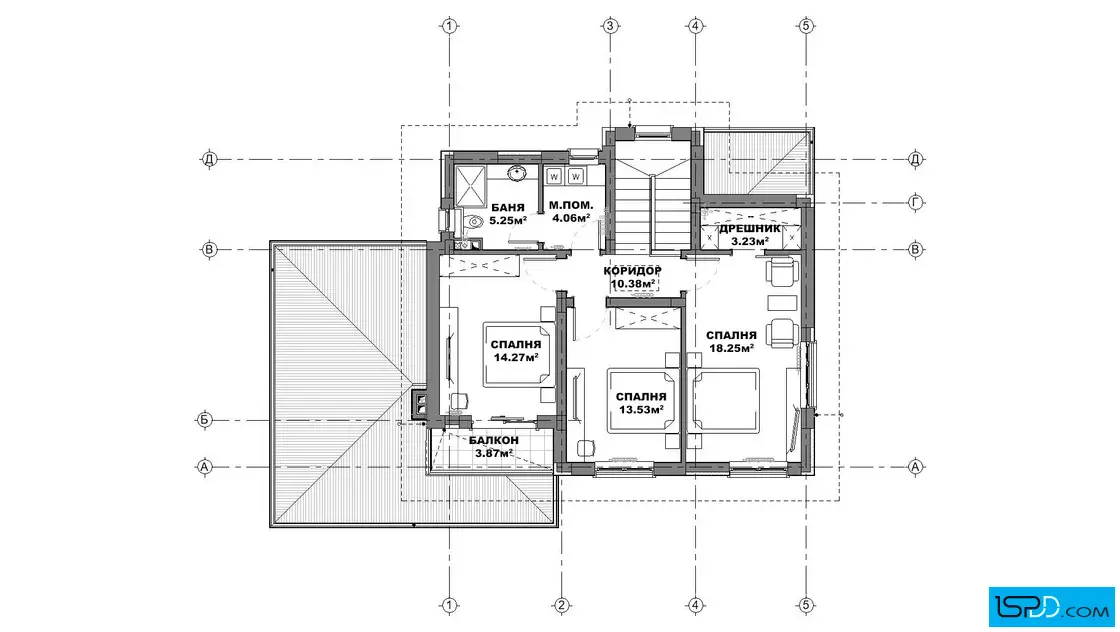 План на втори етаж