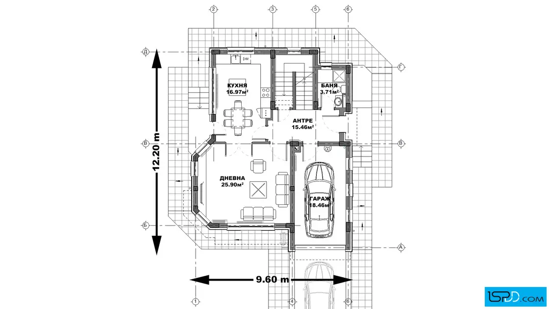План на първи етаж