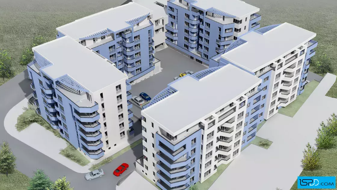 Жилищна група с търговски център