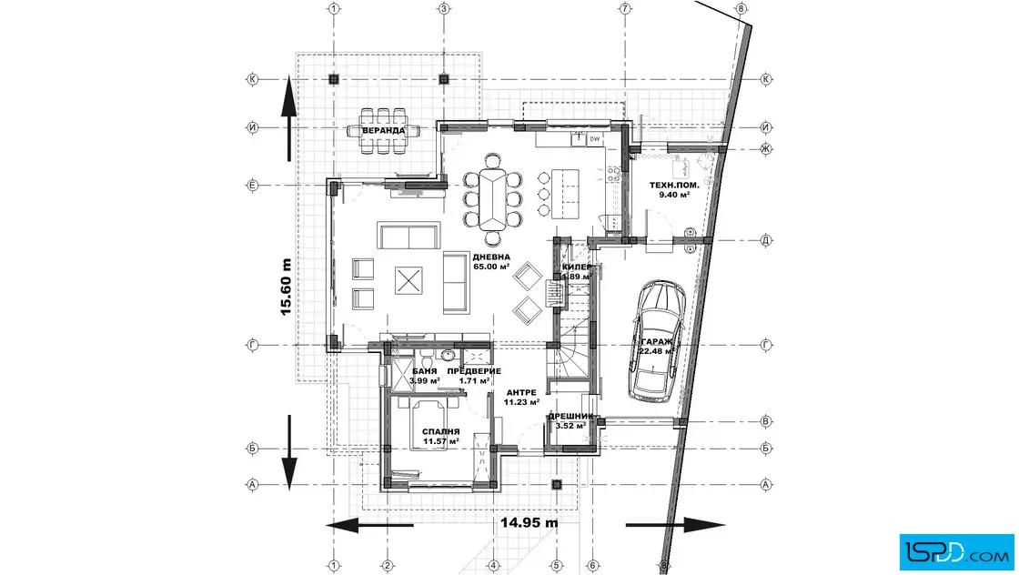 План на първи етаж
